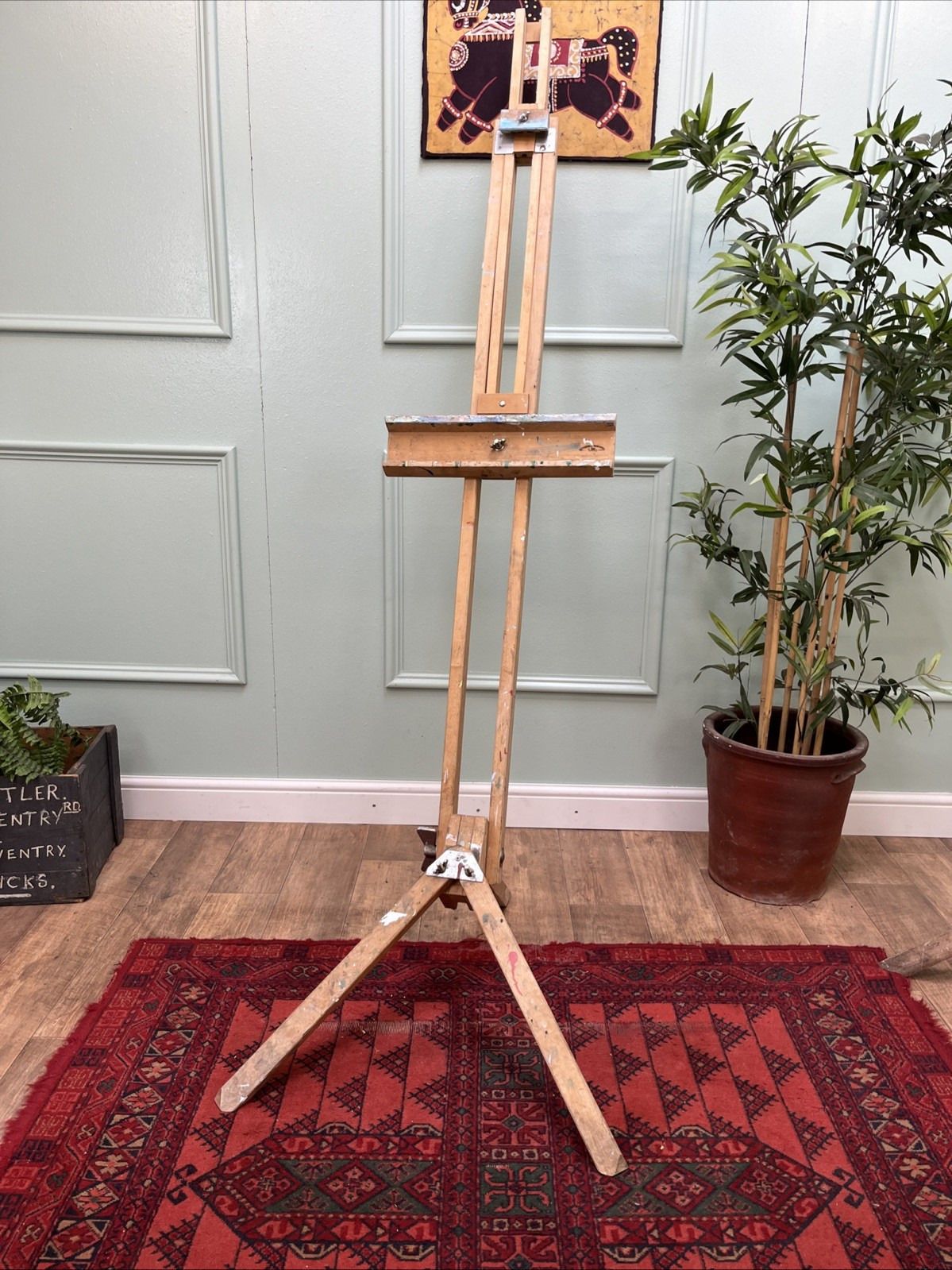 Superior Quality Large Vintage Windsor And Newton Easel, Art, Painting, Display
