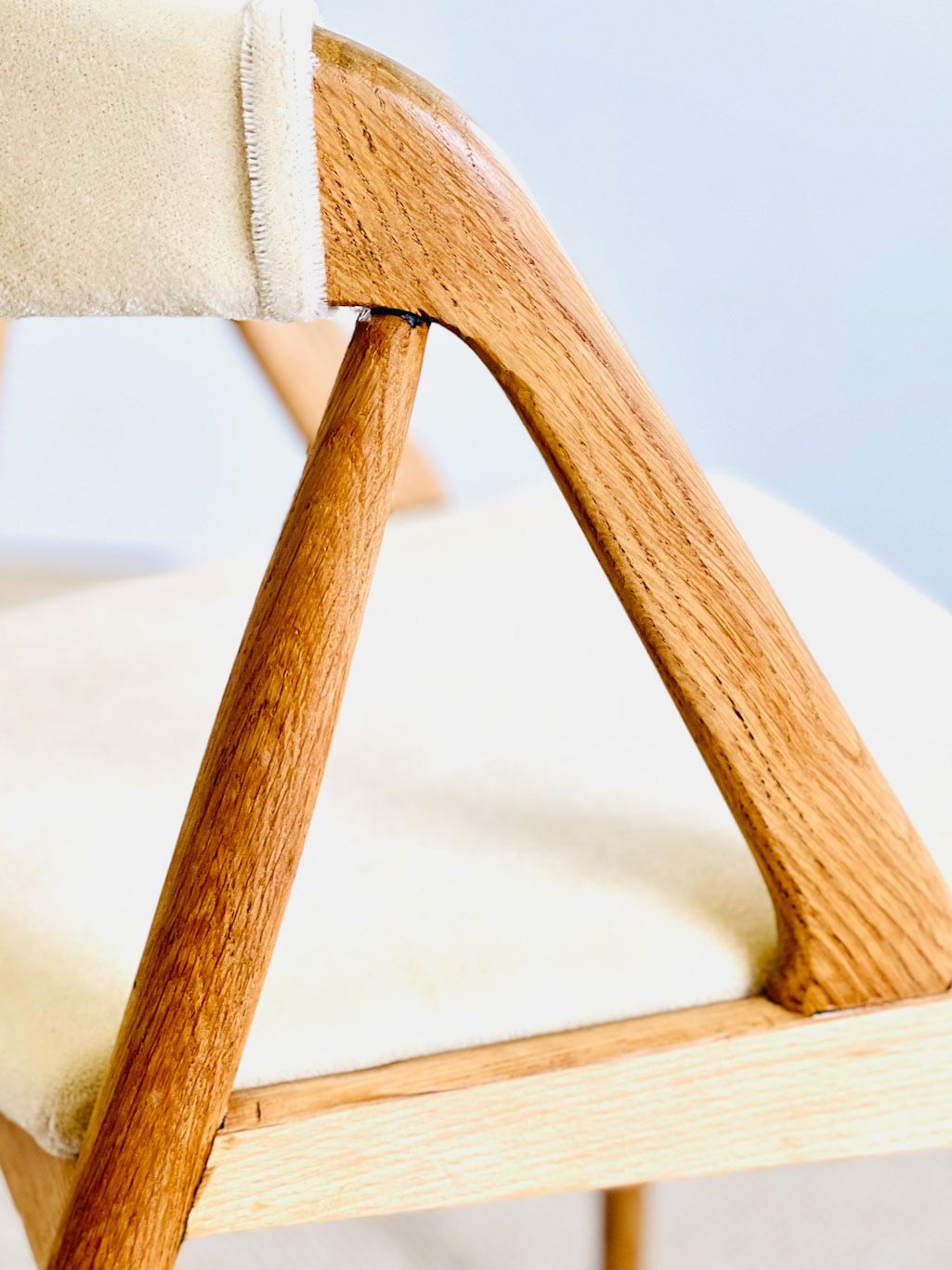 Set Of Four Oak Dining Chairs By Kai Kristensen (Model 31) photo furniture