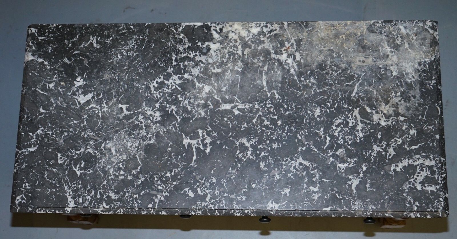 Stunning Victorian 1880 Marble Topped Satinwood Console Or Writing Table Desk photo Furniture
