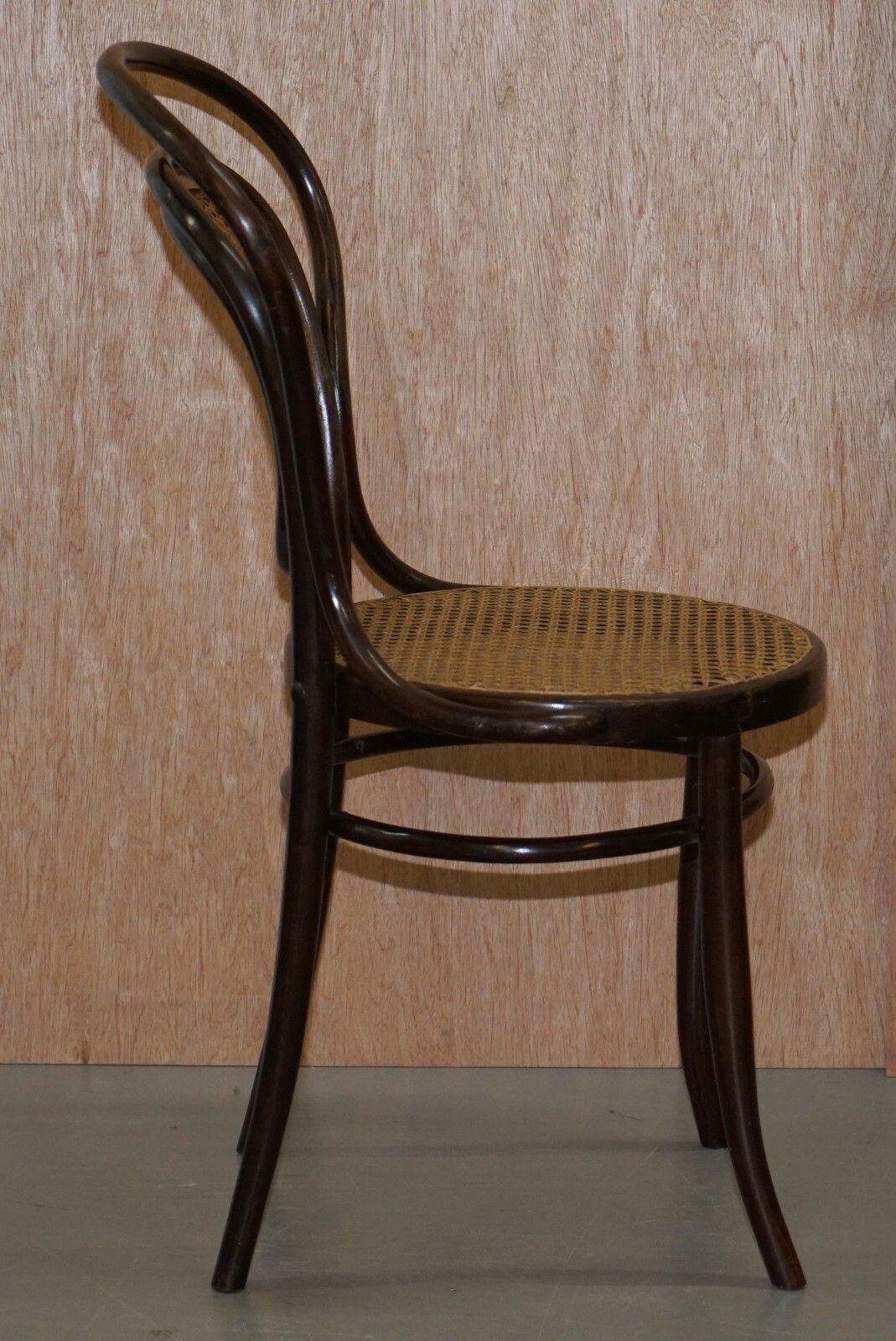 Stamped Circa 1890 J&J Jacob & Josef Kohn Bentwood Bergere Armchair Part Suite photo buy