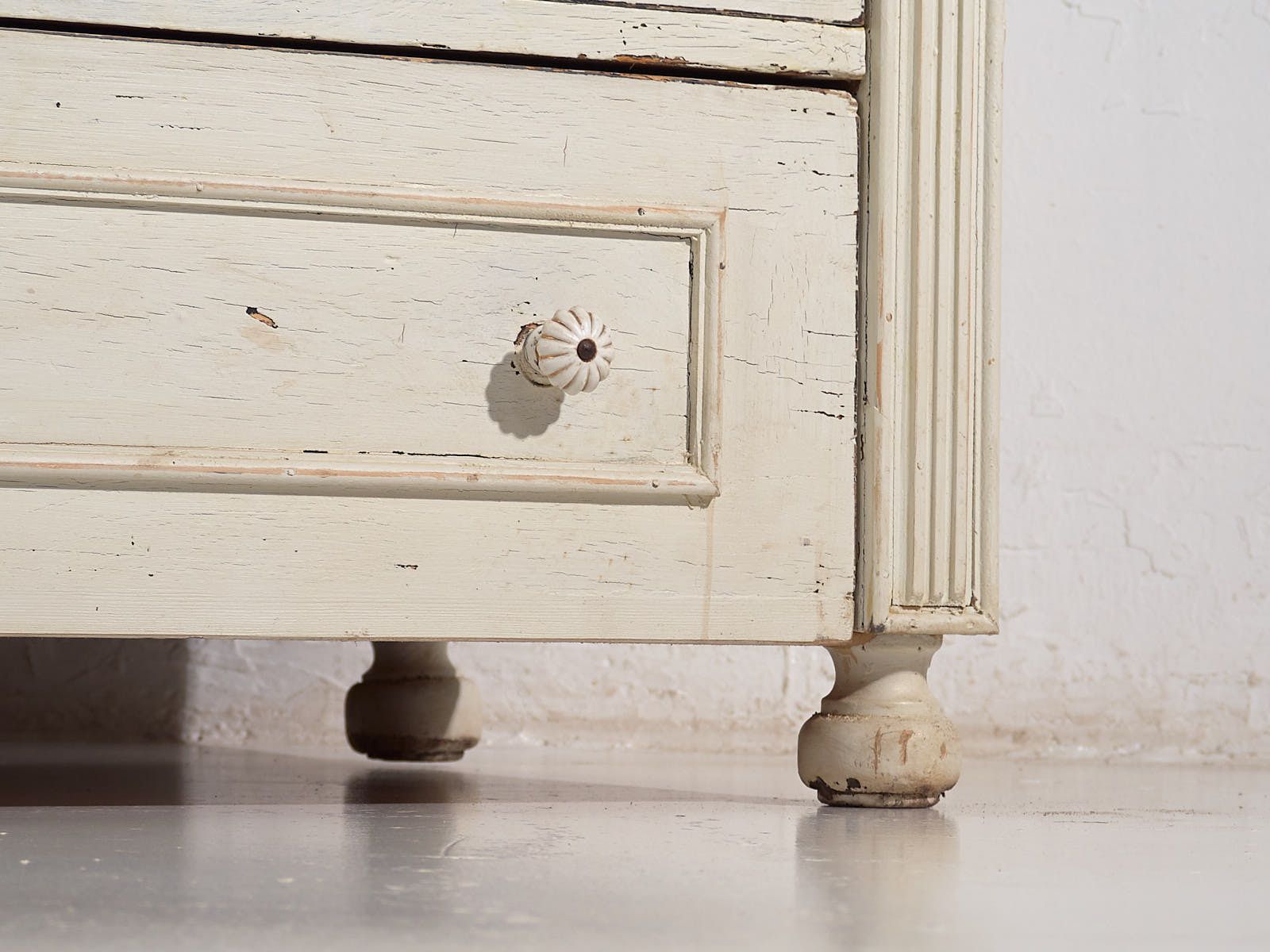 Antique White Chest Of Drawers (C.1920) #40 photo furniture