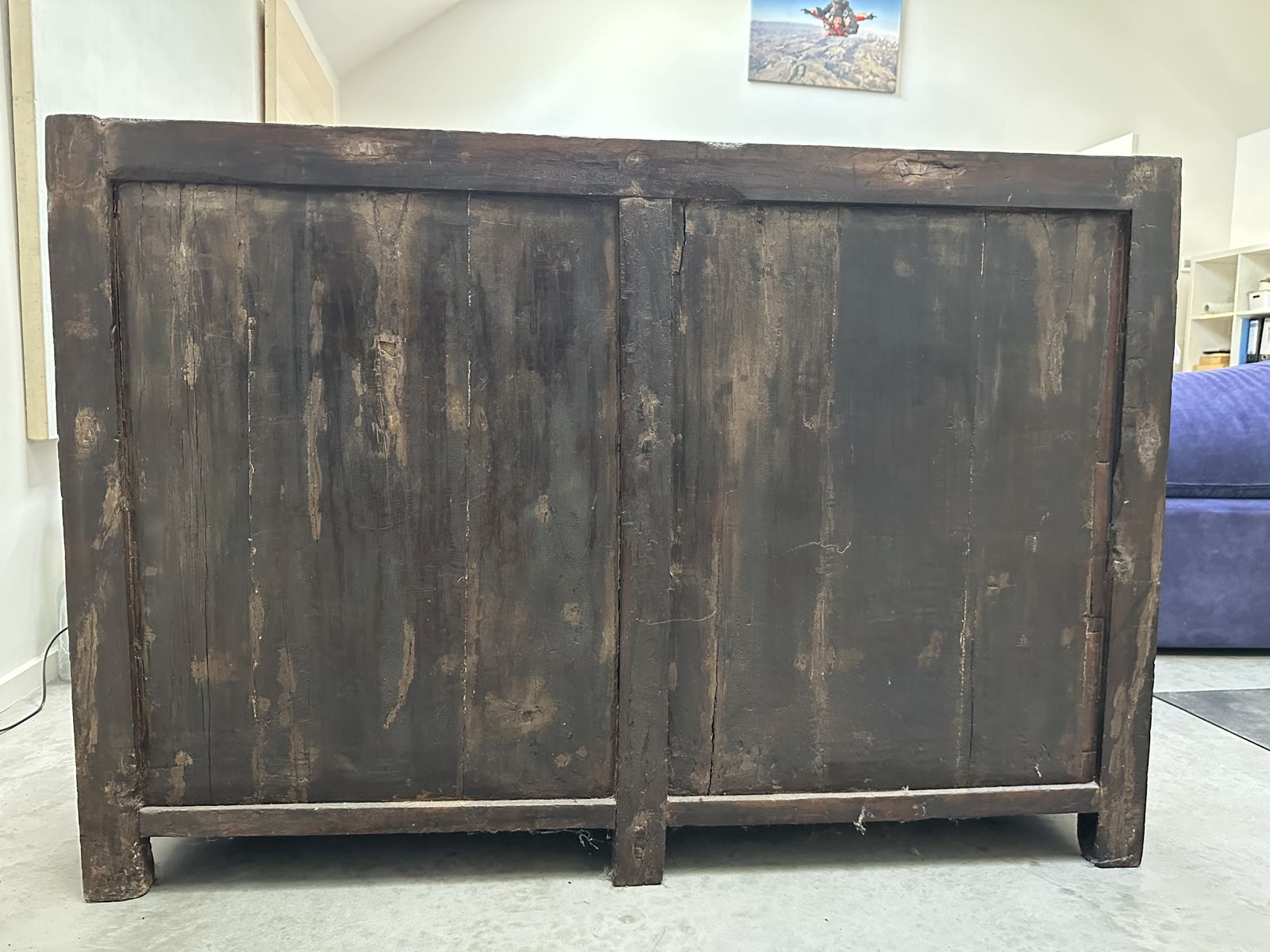 700.0 Chinese 'Shanxi' Painted Cabinet photo