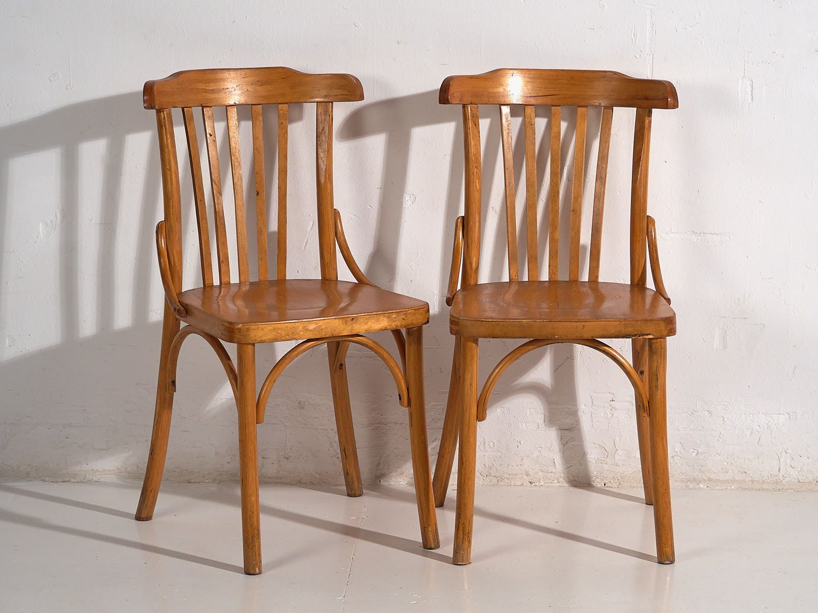 Antique Bentwood Coffee Chairs (C.1920). Set Of 2 Pieces #4 photo furniture