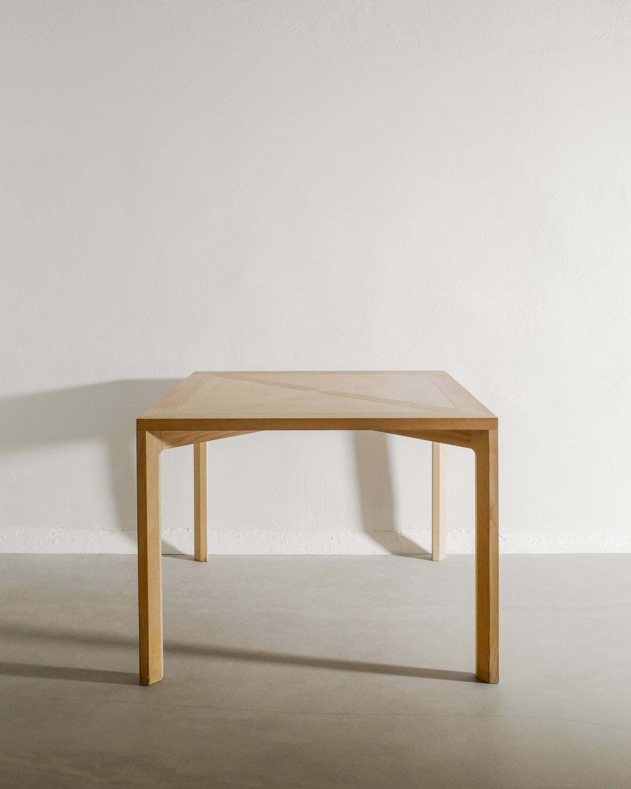 Squared Danish Wooden Ash Dining Side Table By Poul Kjærholm For Pp Møbler Denmark, 1990s