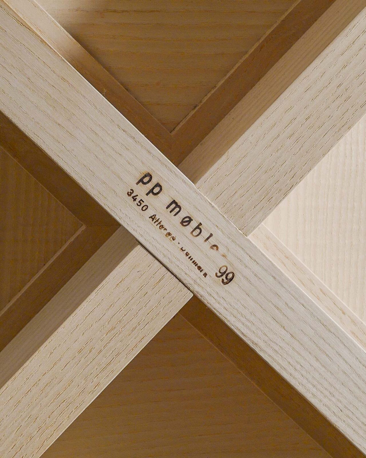 Squared Danish Wooden Ash Dining Side Table By Poul Kjærholm For Pp Møbler Denmark, 1990s photo 5500.0