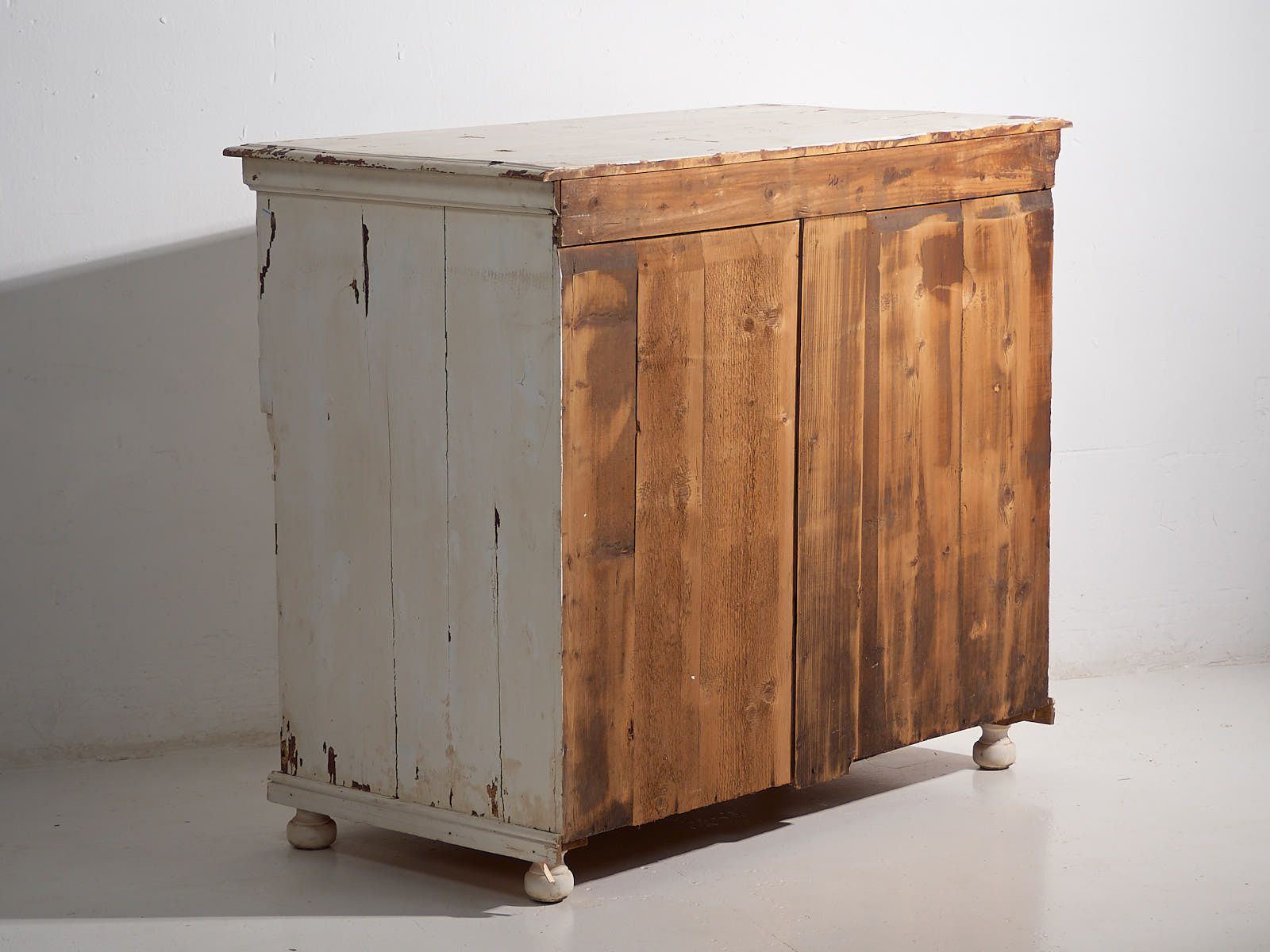 Antique White Provencal Style Chest Of Drawers (C.1920) #44 photo vinterior
