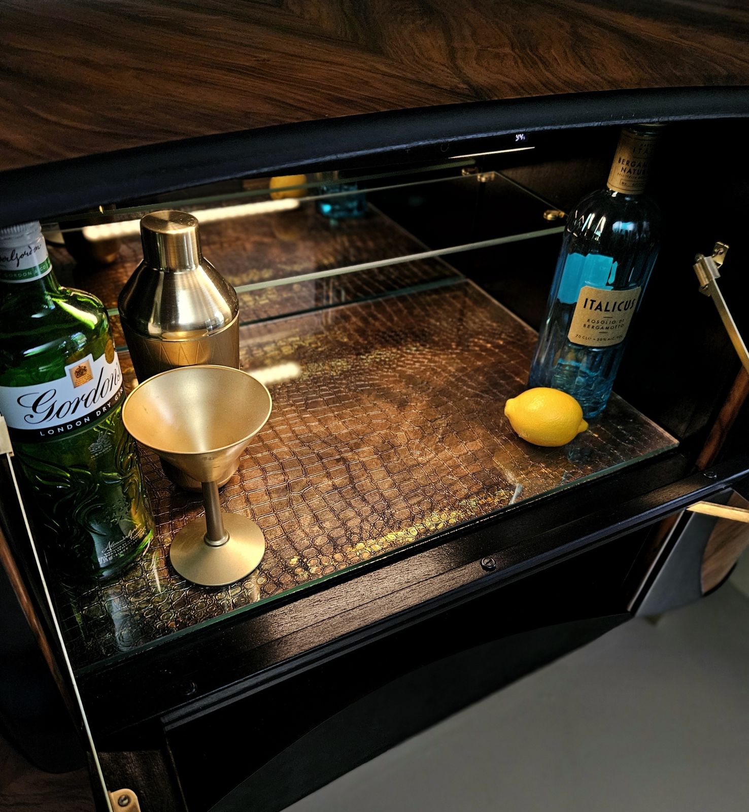 Iconic 1950's Stonehill Cocktail Cabinet photo vinterior