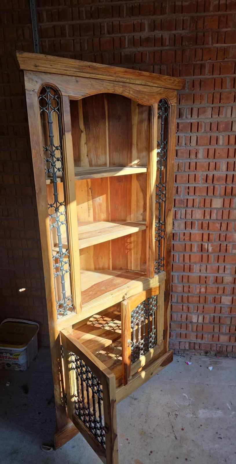 Farmhouse Rosewood Corner Unit
