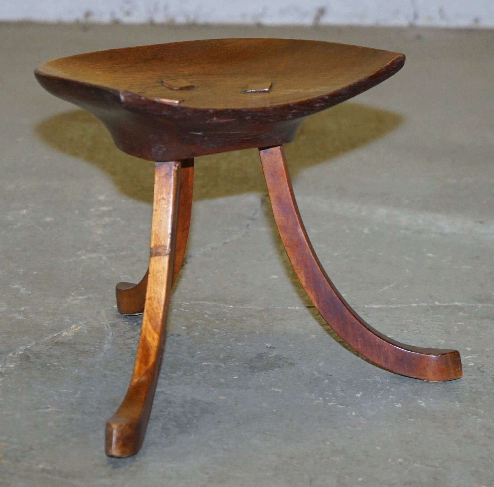 Fully Restored Liberty's London Thebes Stool L Wyburd Original Antique Victorian photo for sale