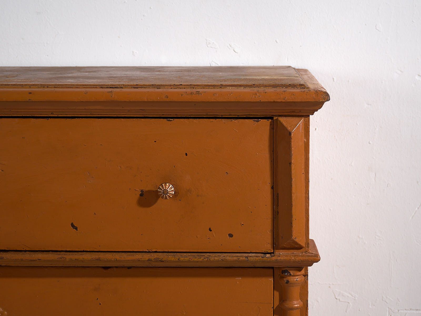 Antique Chest Of Drawers With Ochre Patina (C.1920) #72 photo buy