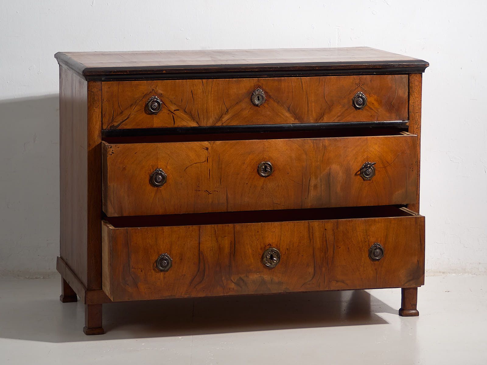 Antique Biedermeier Style Chest Of Drawers (C.1830) #16 photo furniture