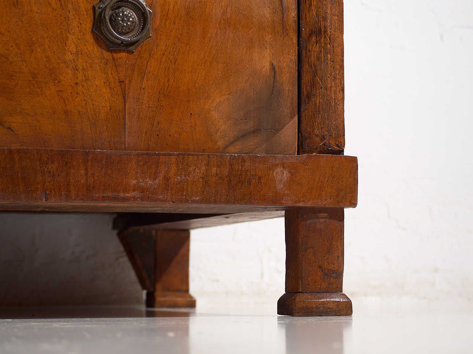 Antique Biedermeier Style Chest Of Drawers (C.1830) #16 photo 2466.0