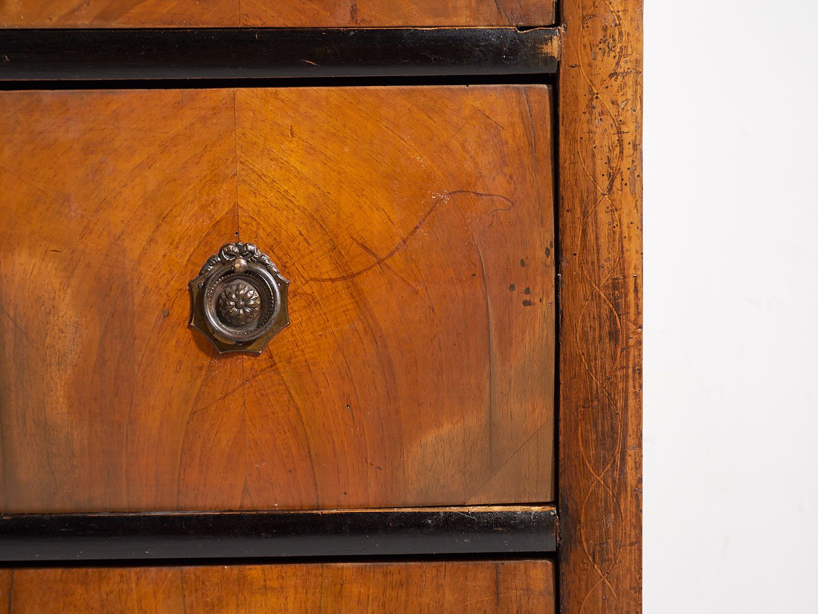 Antique Biedermeier Style Chest Of Drawers (C.1830) #16 photo buy