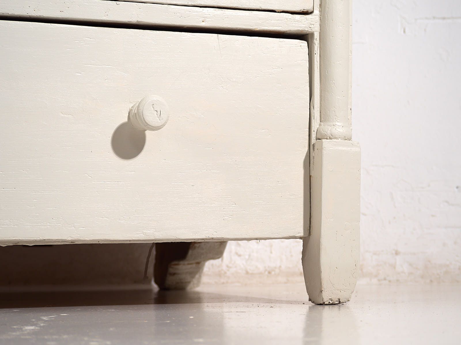 Antique White Chest Of Drawers (C.1920) #53 photo furniture