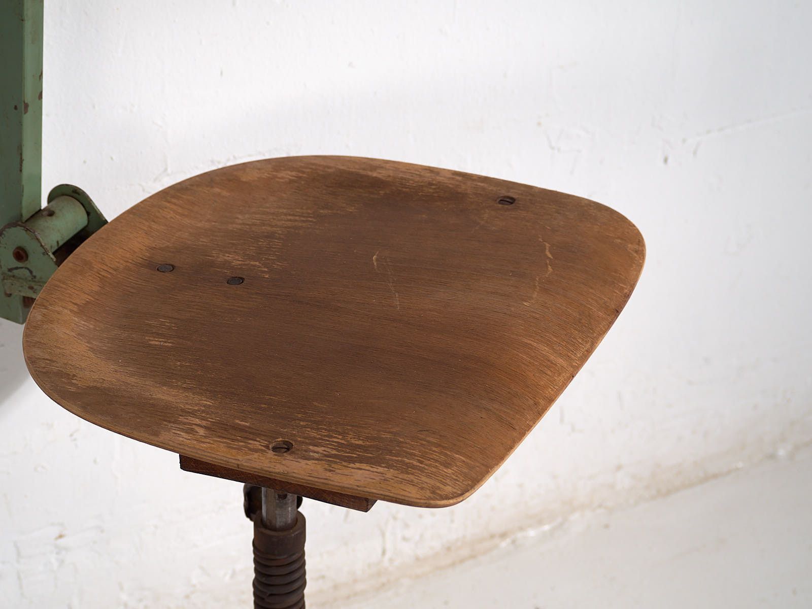 photo furniture Industrial Style Workshop Chairs (C.1950). Set Of 4 Pieces #1