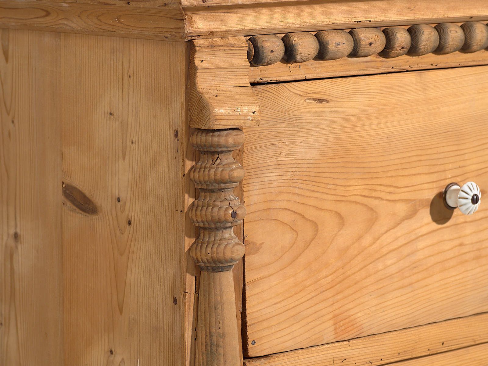 Antique French Provençal Style Chest Of Drawers (C.1920) #41 photo Furniture