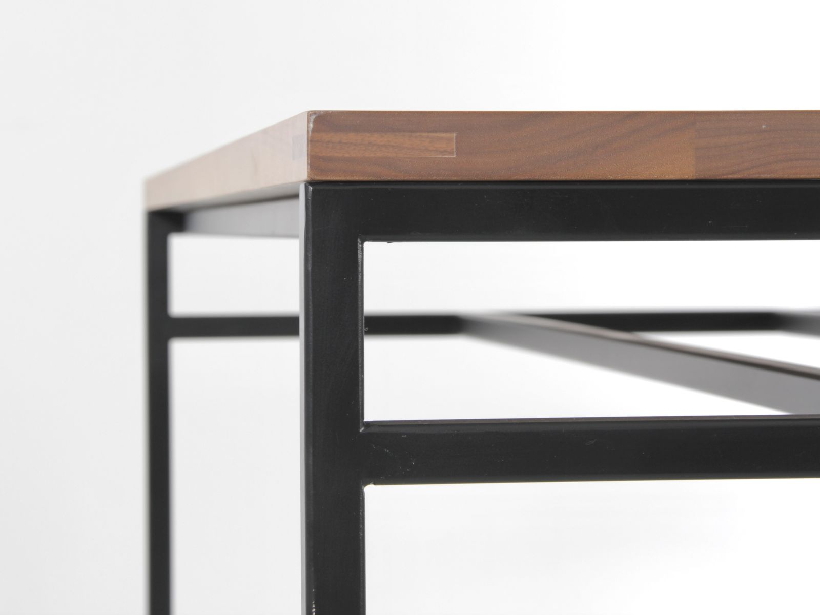 Desk Model Cosmopol, In Steel And Walnut. 120x60 Cm photo for sale