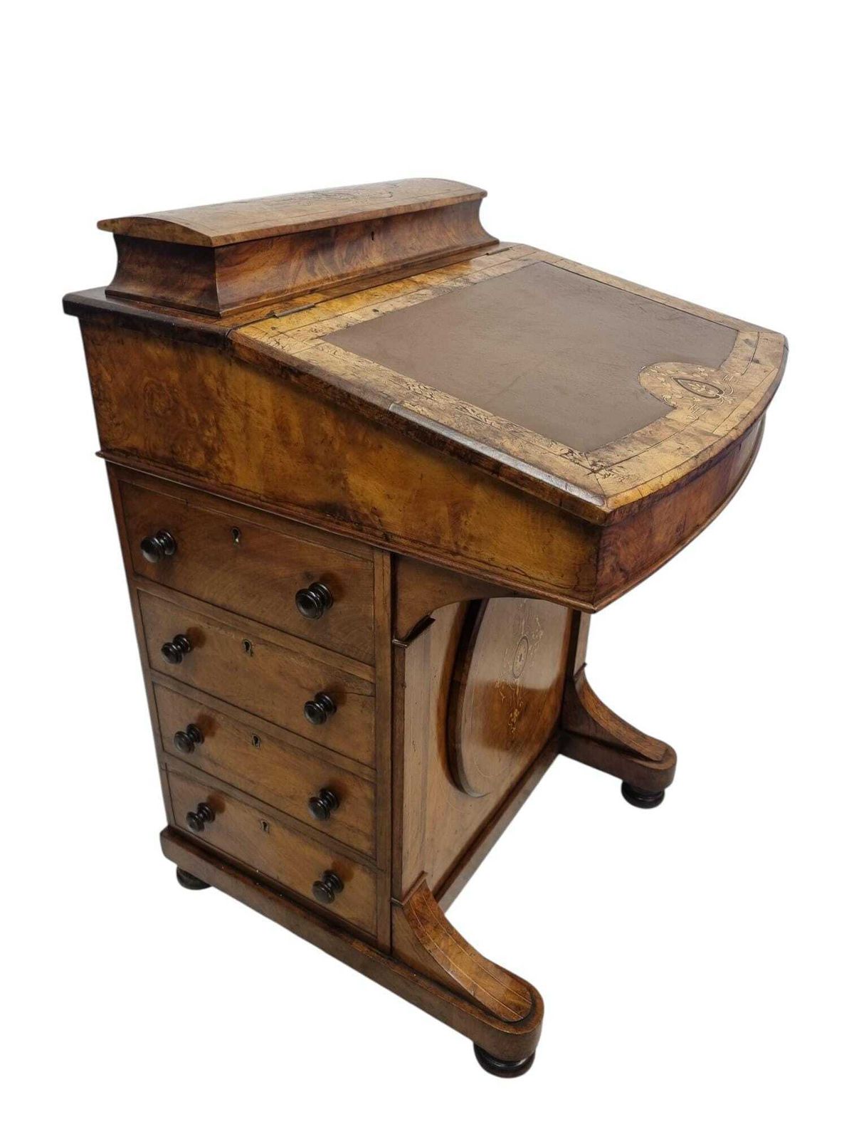 Antique Victorian Davenport Desk / C.1860 photo 700.0