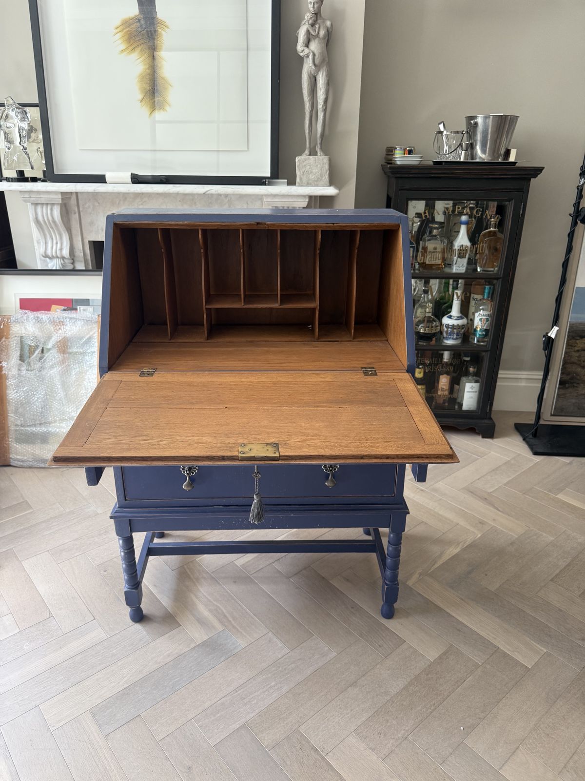 Vintage French Secretary Desk
