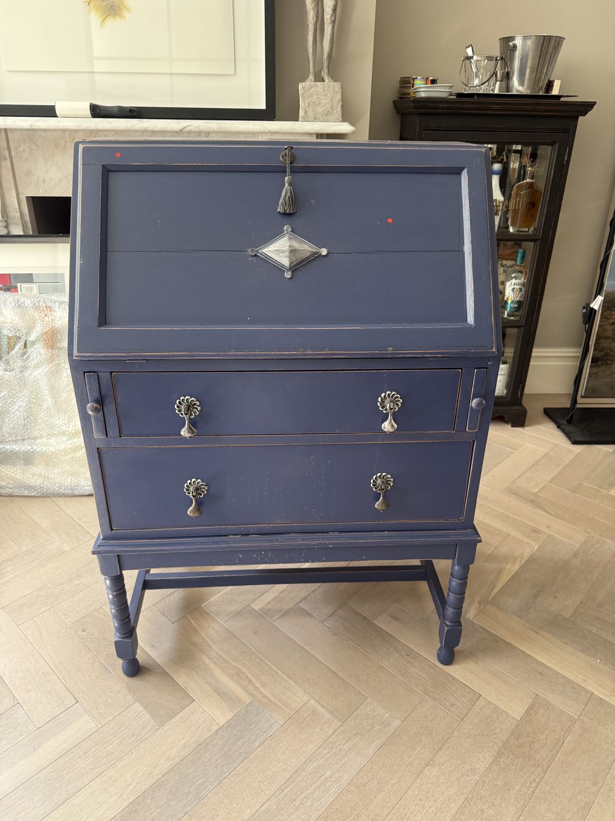 Vintage French Secretary Desk photo vinterior