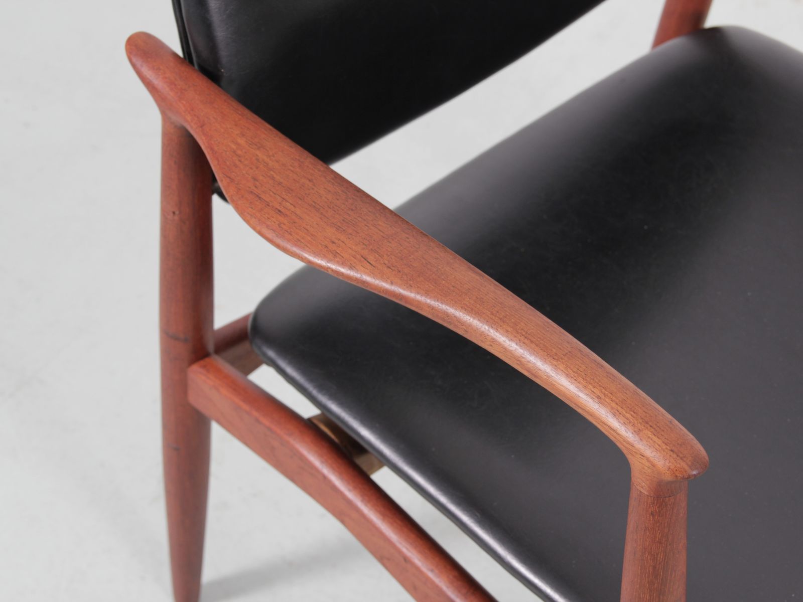 Mid Century Modern Danish Pair Of Armchair In Teak Model Captain 66 By Erik Buck photo buy