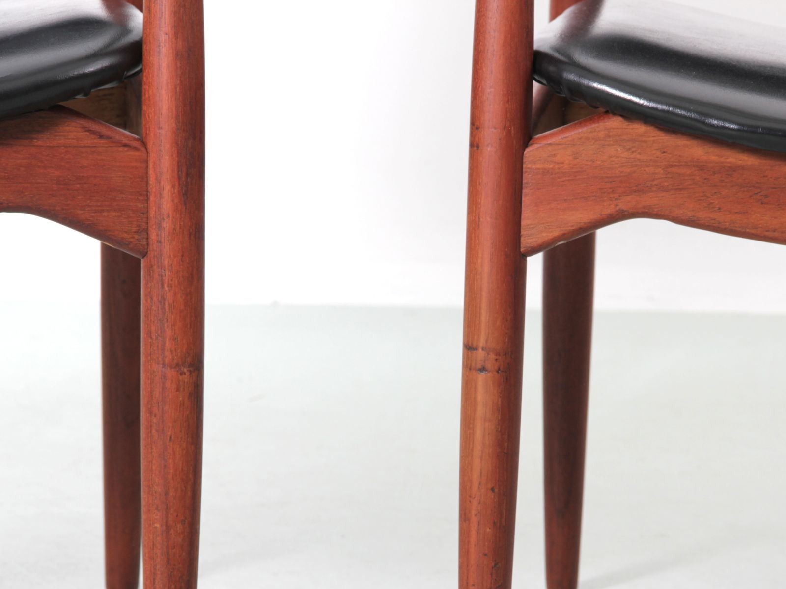 3650.0 Mid Century Modern Danish Pair Of Armchair In Teak Model Captain 66 By Erik Buck photo