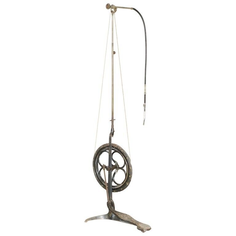 Decorative Antique Victorian 1890 James Beall Morrison Treadle Dentist Drill