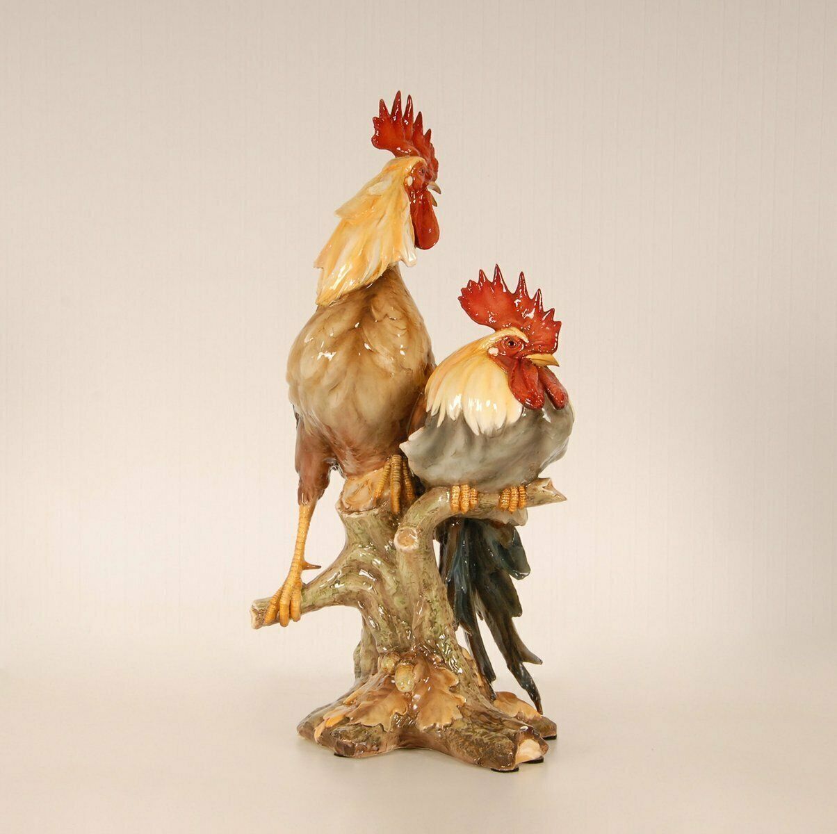 photo buy Mid Century Italian Ceramic Rooster Figurine In The Style Of Cacciapuoti, 1950s