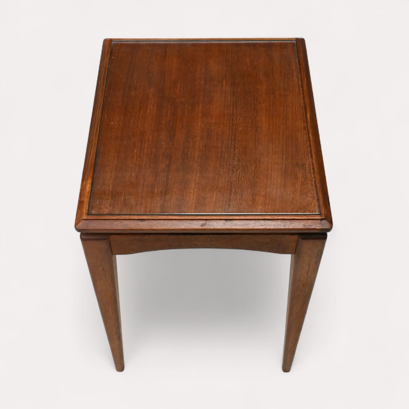 photo for sale Retro Teak Nest Of Tables With Glass Tops Free Uk Delivery.