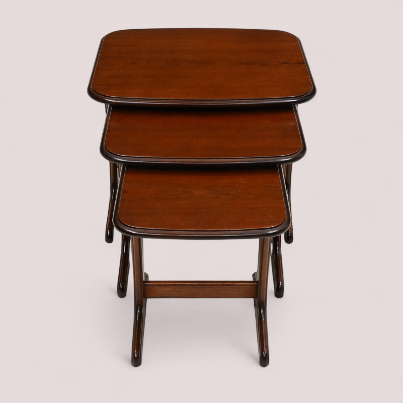 Nest Of Tables G Plan Style Mid Century Modern 1970s Free Uk Delivery photo furniture