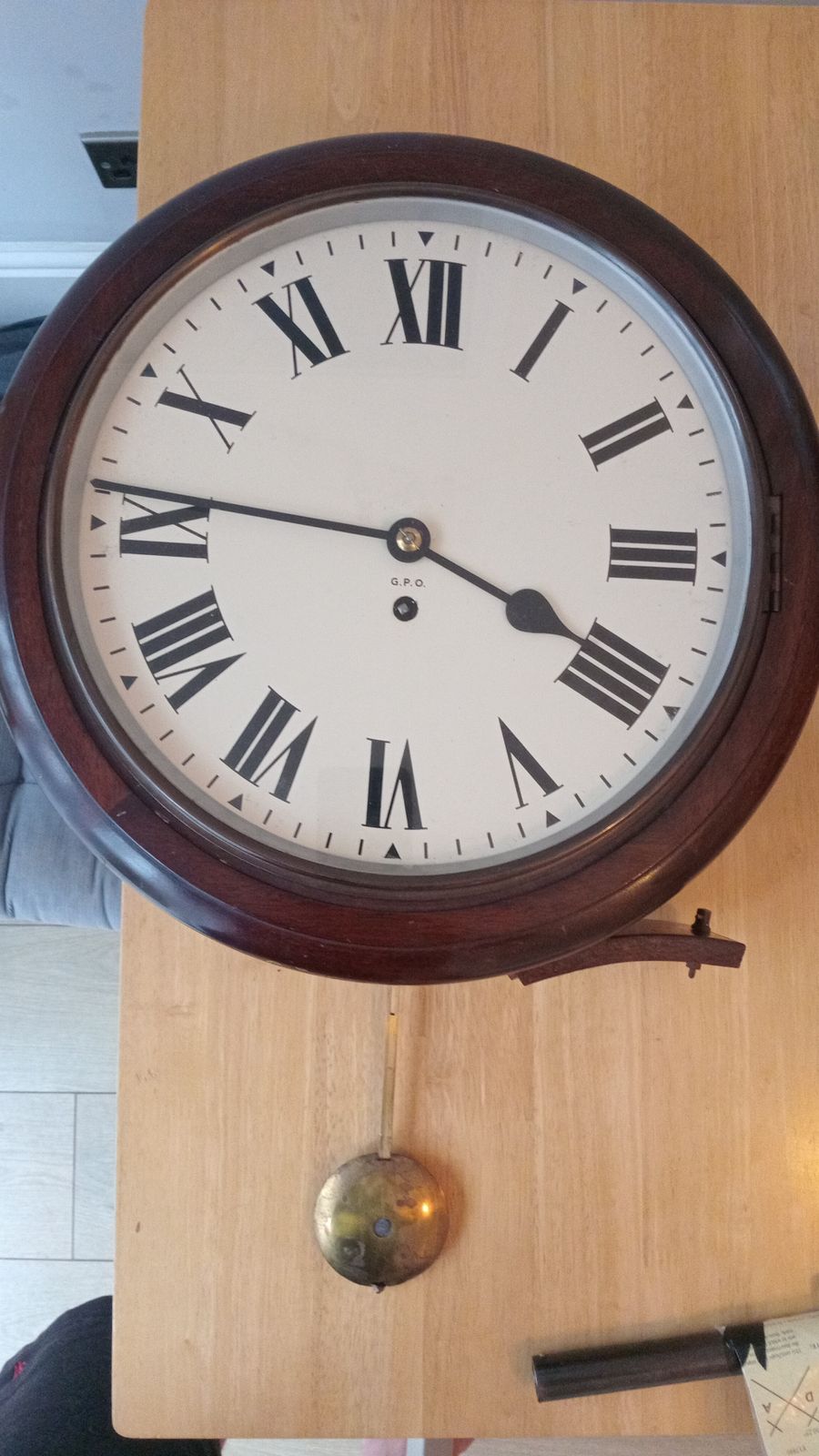 Fusee 1965 Gpo Wall Clovk photo furniture