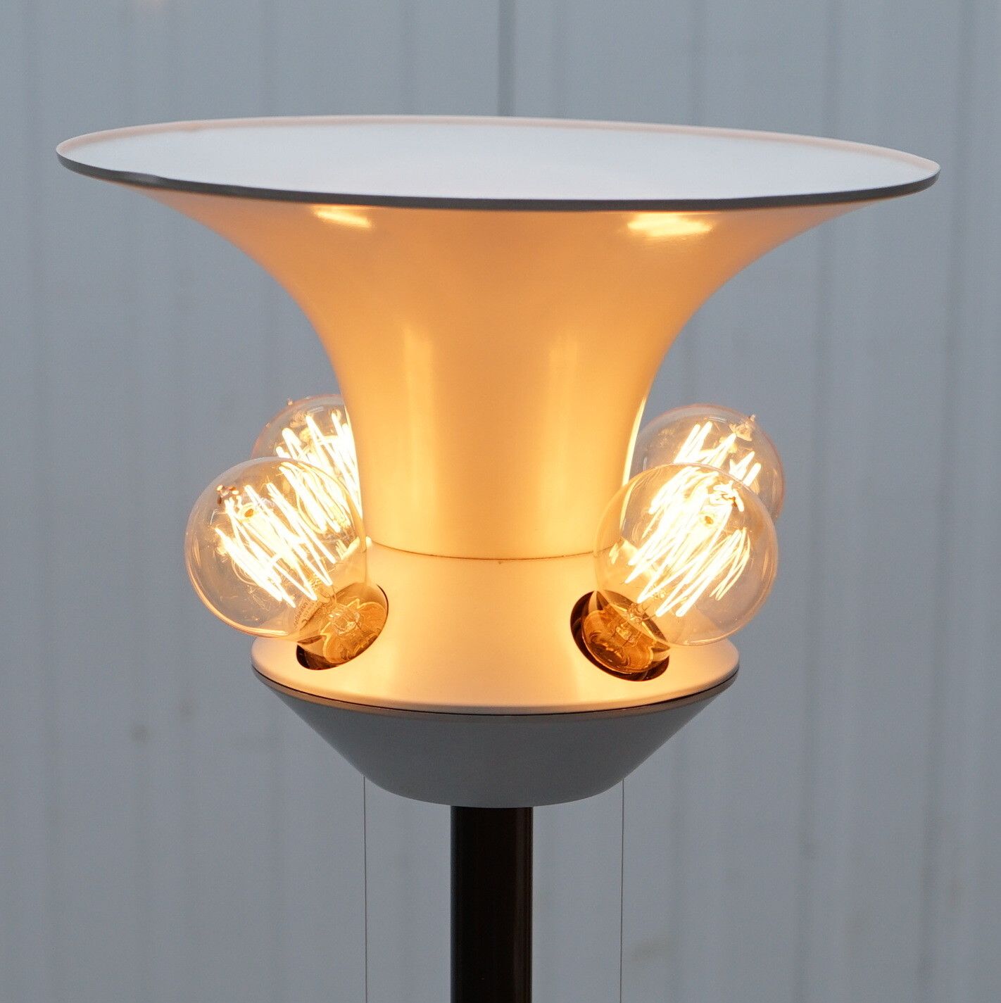 Rare Original Art Modern Circa 1960 Floor Standing 5 Bulb Lamp Bronzed Must See! photo for sale