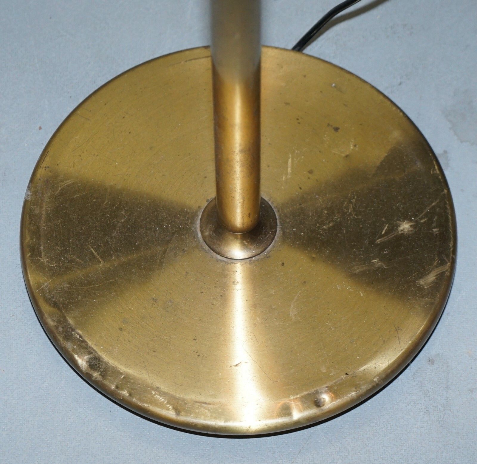 photo for sale Rare Original Art Modern Circa 1960 Floor Standing 5 Bulb Lamp Bronzed Must See!