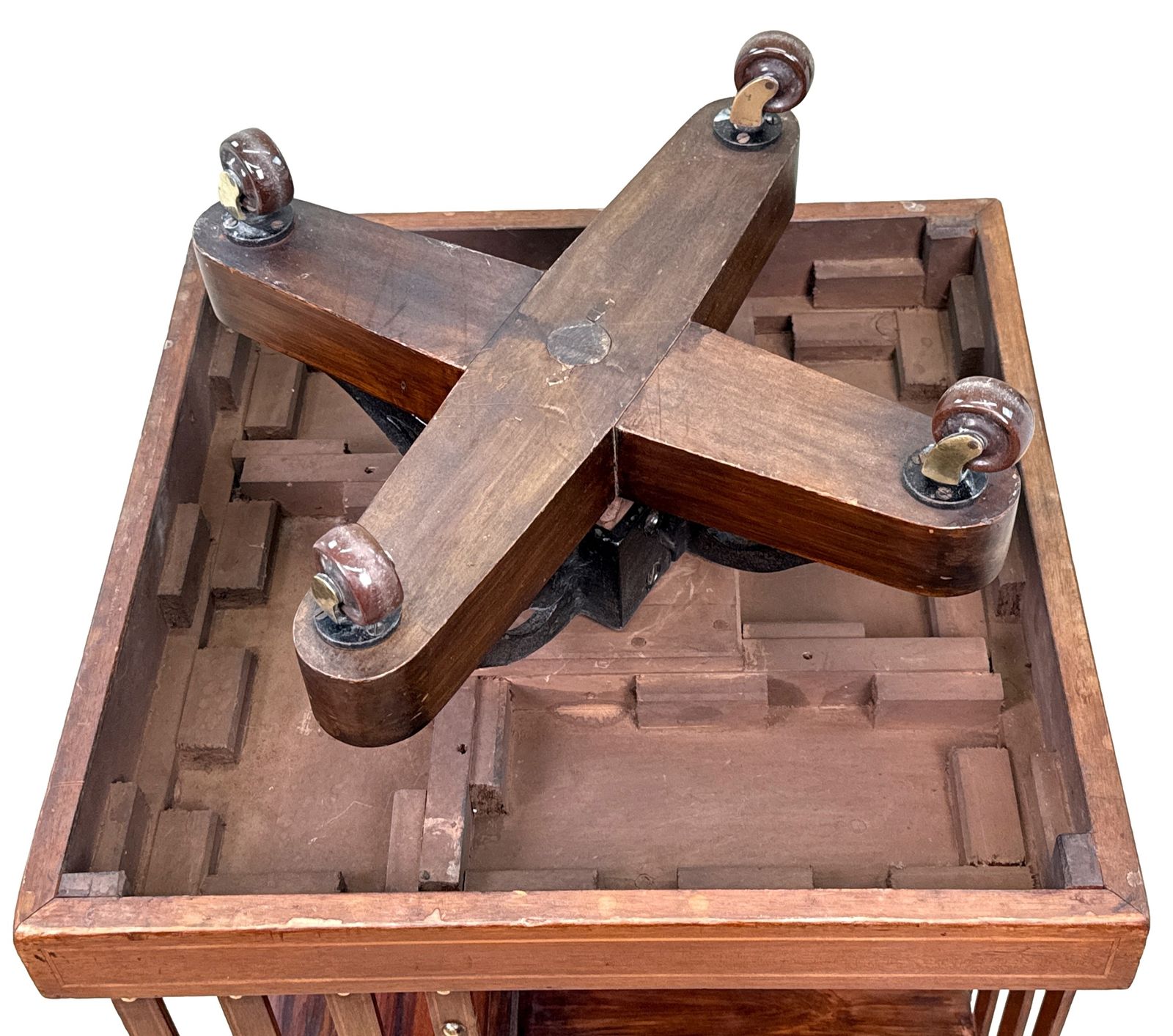 photo furniture Late 19th Century Mahogany Revolving Bookcase (England, Circa 1890)