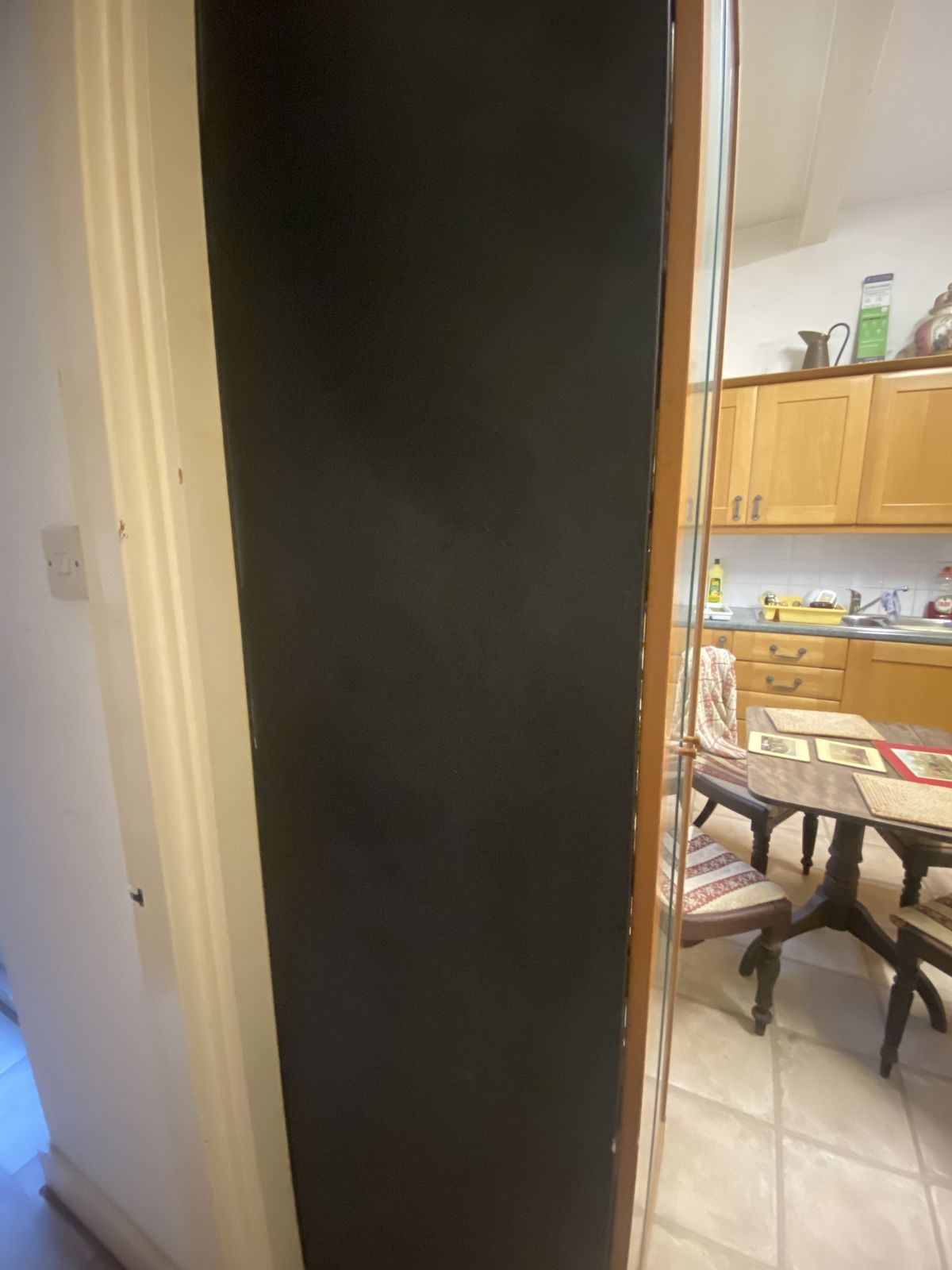 Display Cabinet (Large) Used To House Collectibles. Glass Doors. 7ft Tall. photo for sale