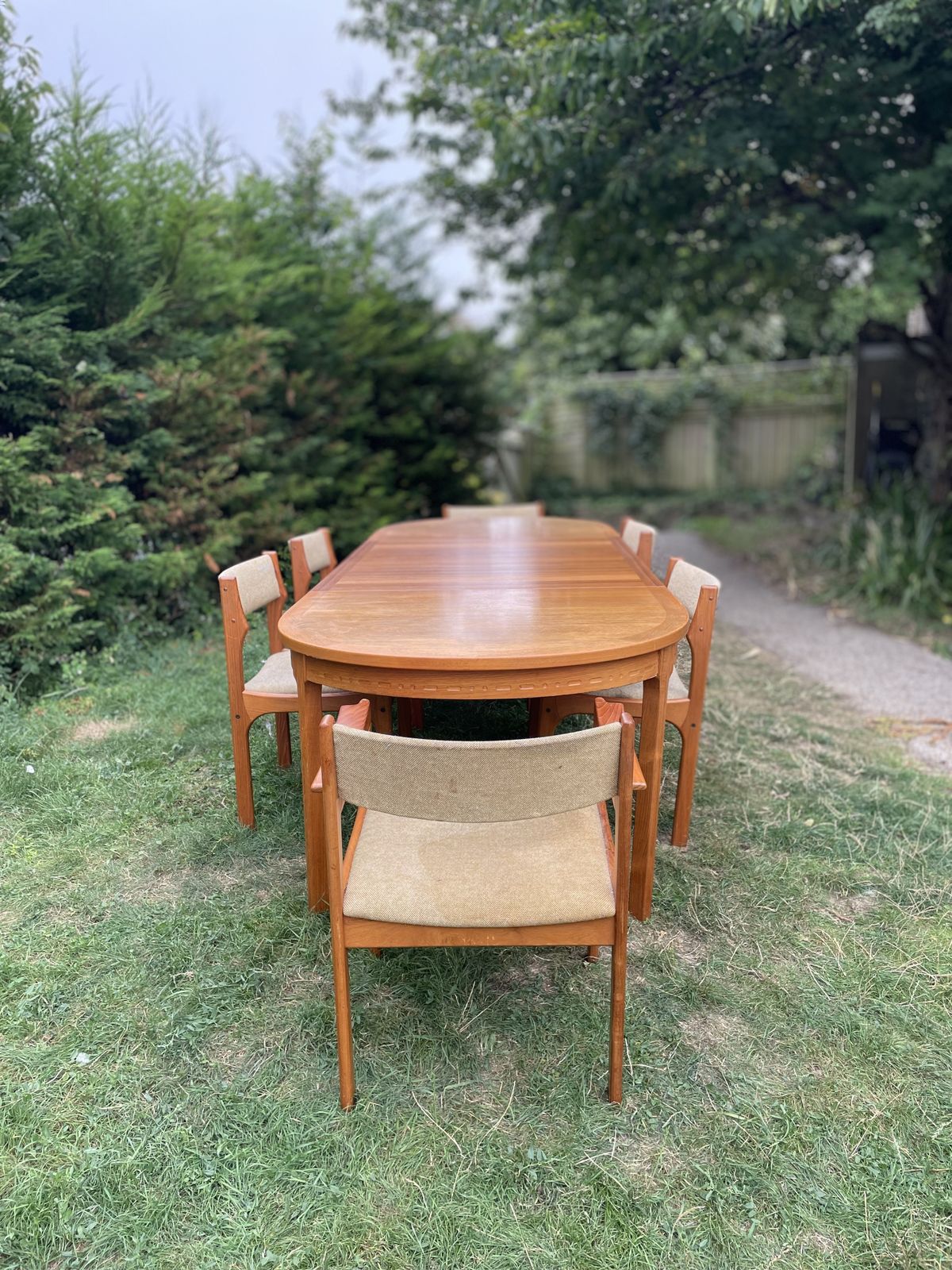 Nils Jonsson For Troeds – Double Extending Dining Table And Chairs (C.1970) photo Furniture