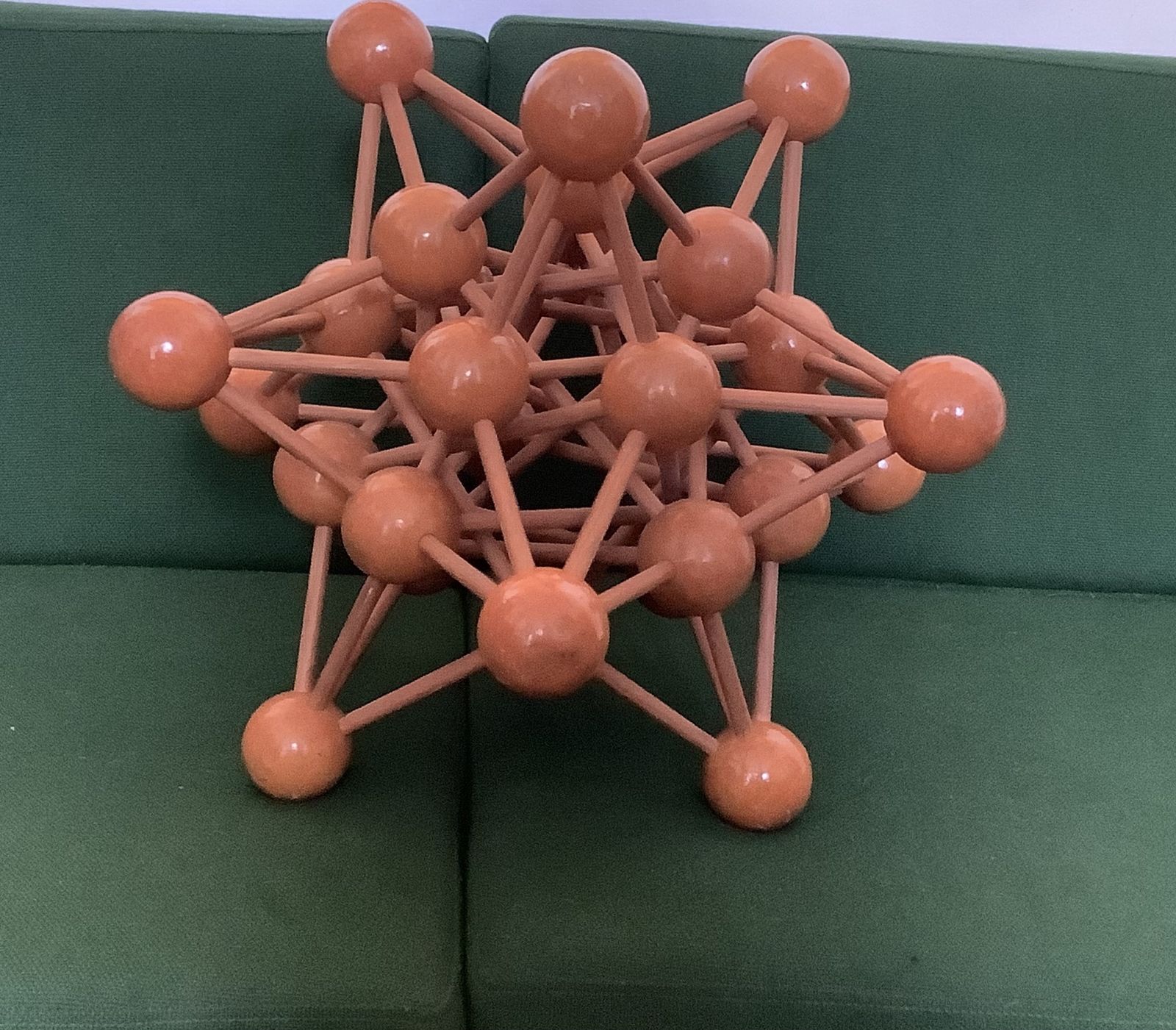 1960s Atomic Wooden Science Sculpture