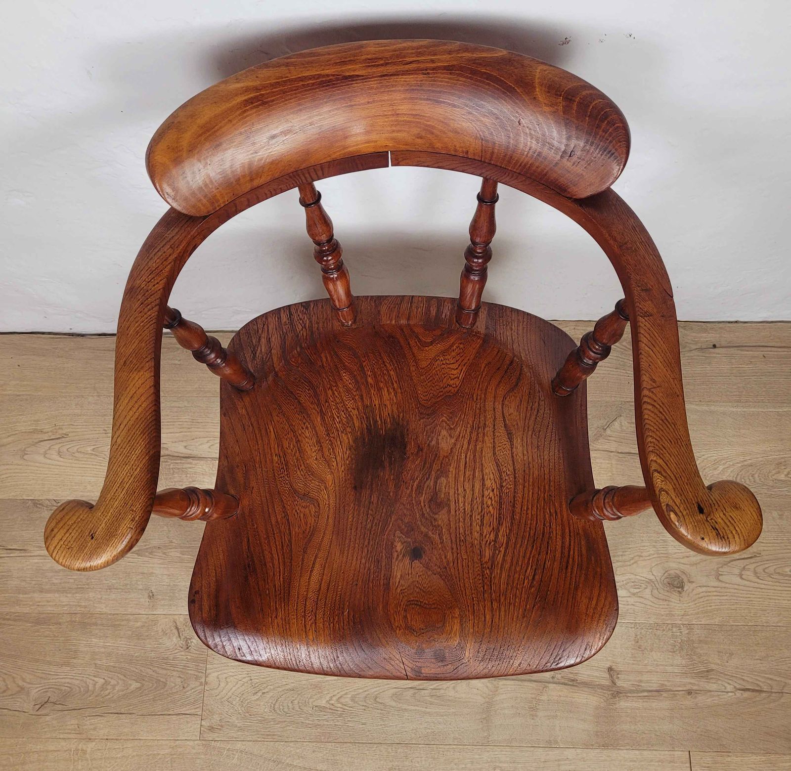 Smokers Bow Armchair Victorian Country Farmhouse Ash & Elm Delivery Available photo for sale