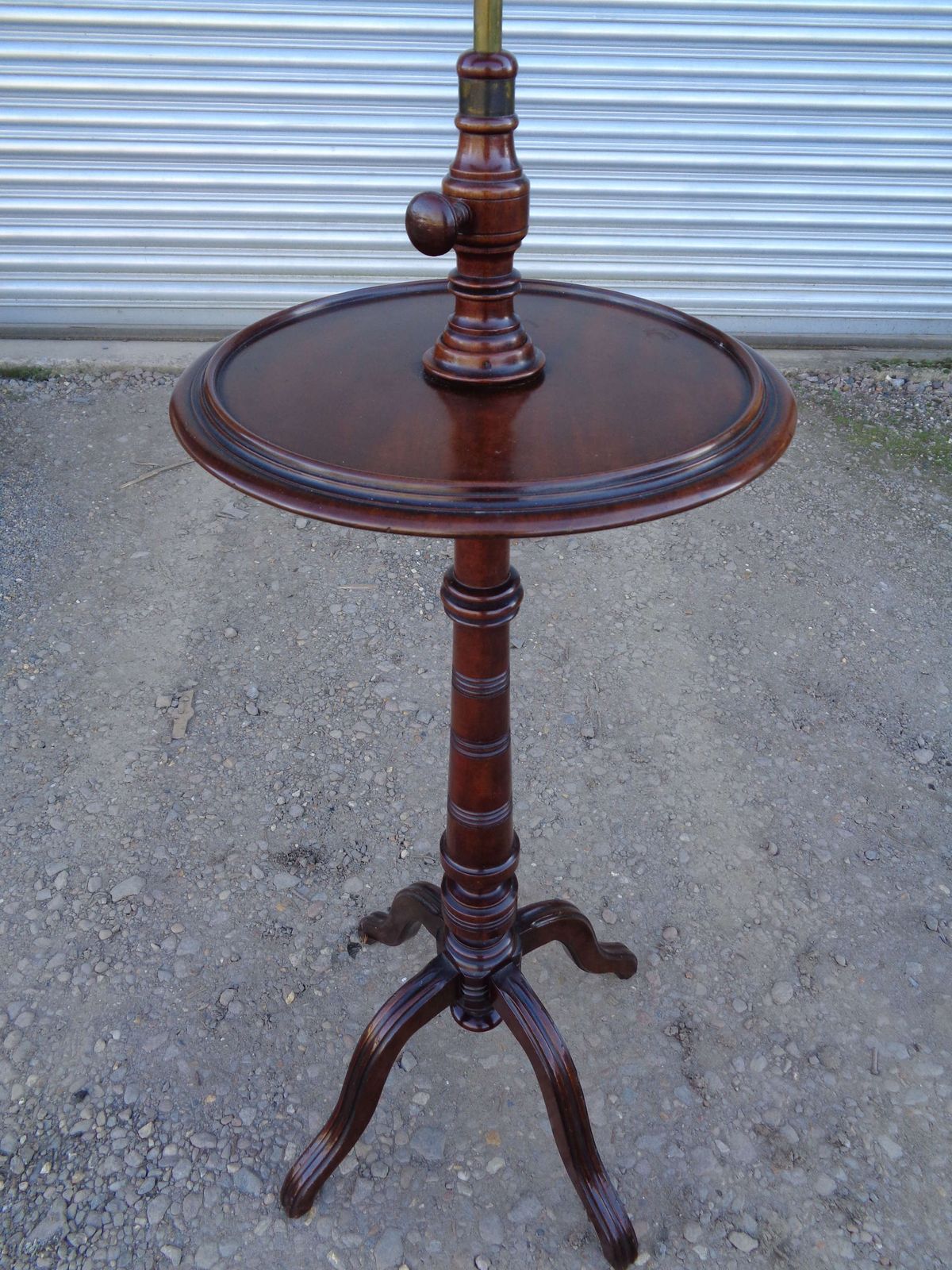 Edwardian Mahogany Gentleman's Shaving Stand   Adjustable Height photo Home Decor