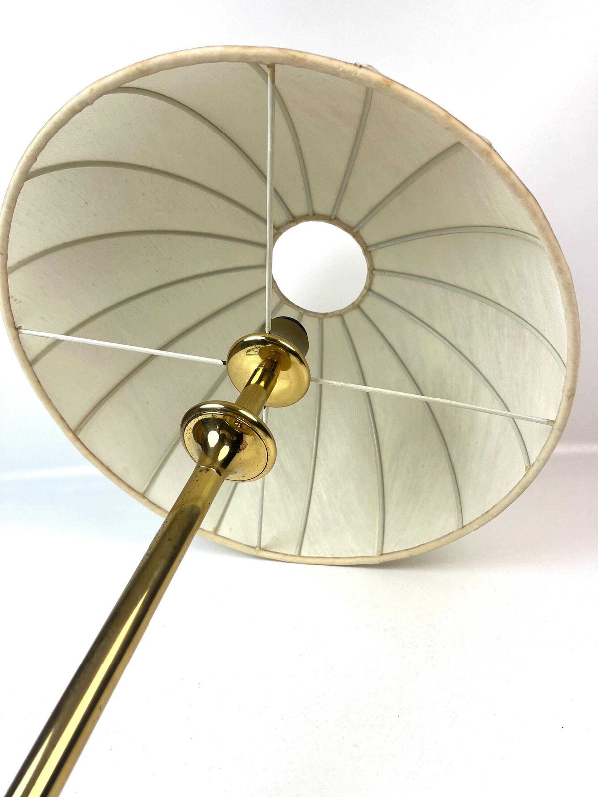 photo furniture Stunning Large Mid Century Mushroom Cocoon Desk Lamp By Hustadt Germany 1960