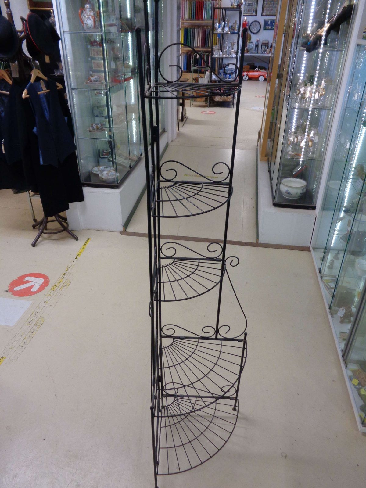 Metal Corner Folding Garden Plant Stand photo buy