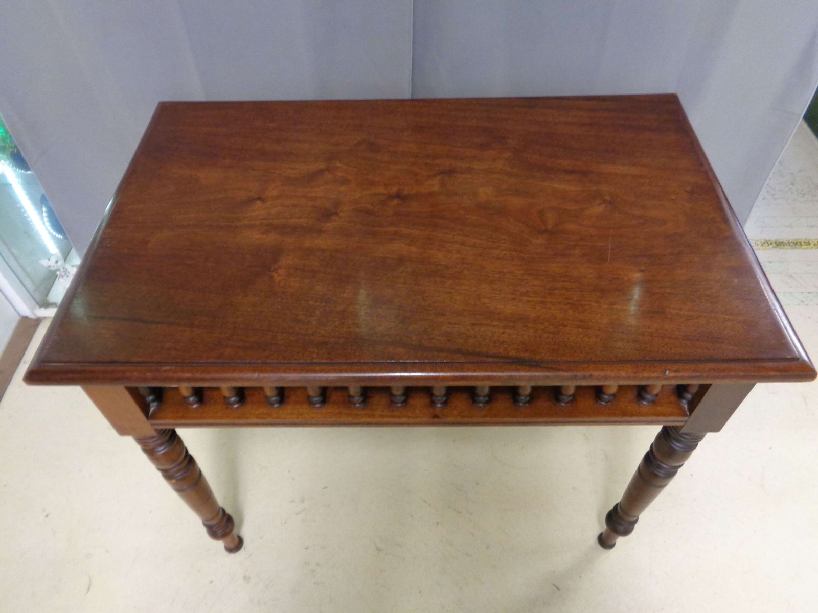 Antique Galleried Table photo furniture