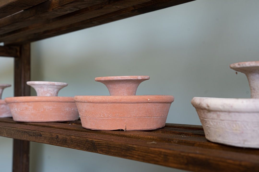 Rare Sankey Bulwell Terracotta Pots photo vinterior