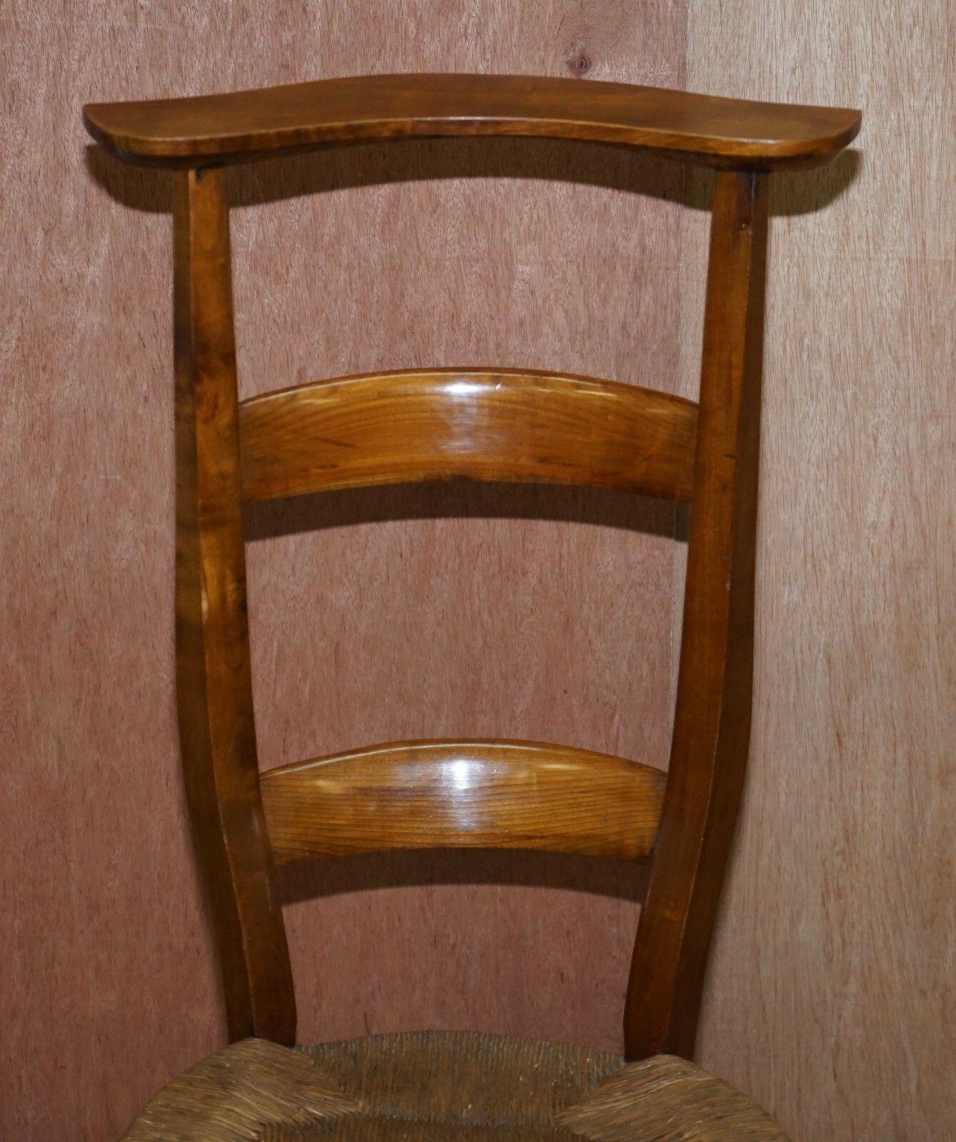 Pair Of Circa 1840 Hand Carved Prie Dieu High Back Prayer Chairs Original Bases photo Furniture