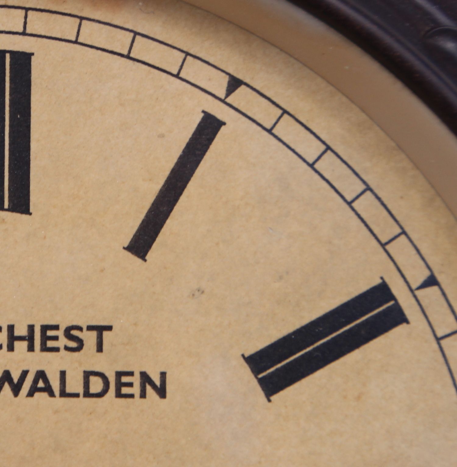 Home Decor 1940s British Gent Vintage Commercial / Office Wall Clock. Fully Guaranteed photo