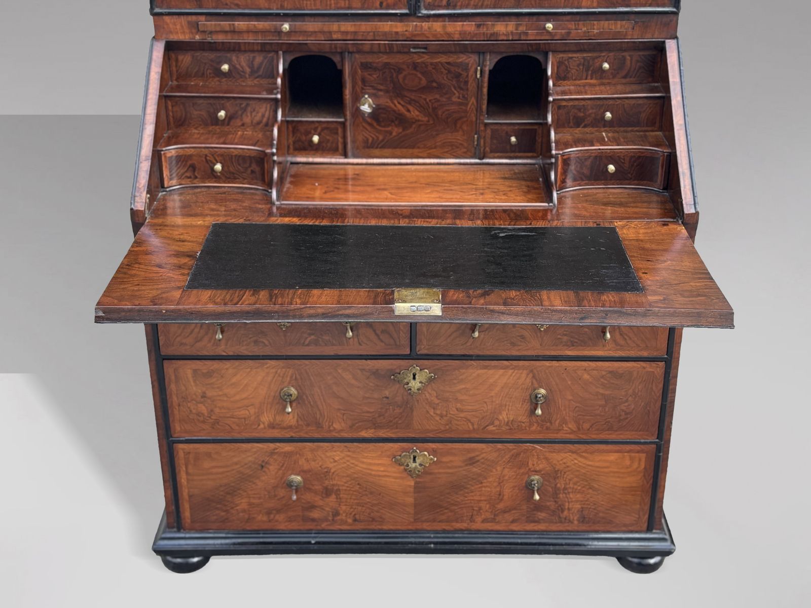 Early 18th Century George I Period Walnut Bureau Bookcase photo Furniture