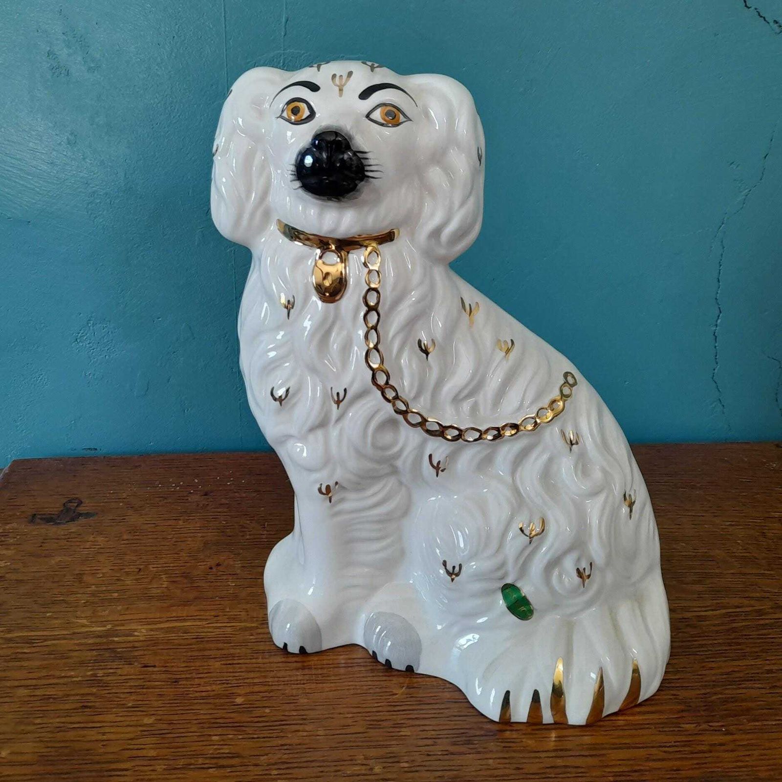 Vintage Beswick 10.6" Staffordshire Flat Back Dogs   Old English Dogs   1378 3 photo 200.0
