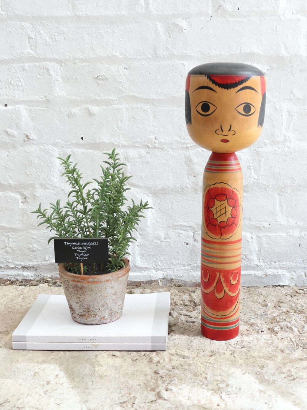 Large Traditional Japanese Kokeshi Doll