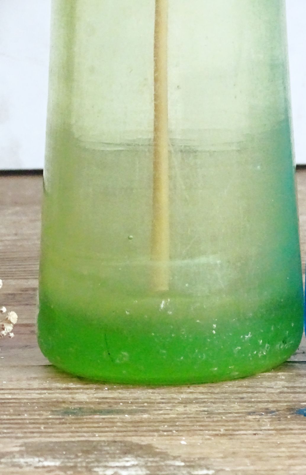 Antique Green Glass Seltzer Bottle, Syphon: Brocante Shabby Chic Decor photo buy