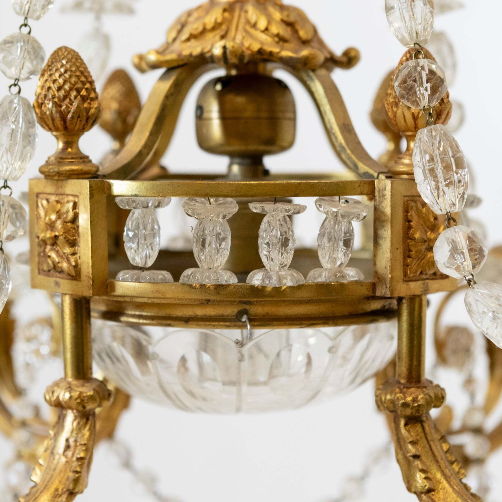 2500.0 Antique French Crystal Chandelier photo